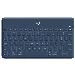 Keys-to-go Bluetooth Keyboard For Apple iPad/iPhone/tv - Classic Blue Qwerty Uk