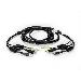 Cable Assy 2-USB/1-audio 10ft (sckm145)