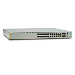 Stackable Gigabit Edge Switch With 24 X10/100/1000t Poe 4 X 10g Sfp+ Ports (at-x510-28gpx-50)