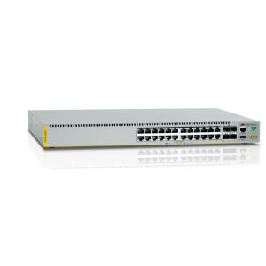 Allied Gigabit Edge Switch With 24 X 10/100/1000t 1 X 1g Sfp Ports. Requires Licenses To Enable 10g