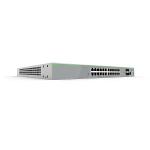 24 X 10/100t Poe+ Ports And 4 X 100/1000x Sfp (2 For Stacking) - Fixed Dual Ac Power Supply