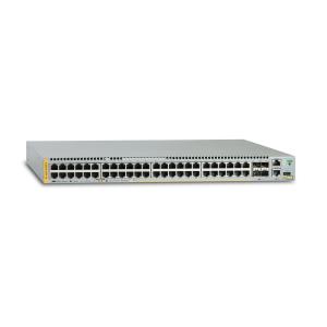 48 x 10/100/1000BASE-TX PoE+ ports-2 x SFP+ ports-2 x SFP+/Stack ports-1 x Expansion module and dual