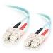 Fibre Optic Cable Sc-sc 10GB 50/125 Om3 Duplex Multimode Pvc (lszh) Blue 1m