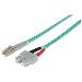 Fiber Optic Patch Cable - LC/SC - 50/125µm - Om3 2m - Blue