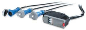It Power Distribution Module 3x1 Pole 3 Wire 32a 3xiec309 300cm/ 360cm/ 420cm
