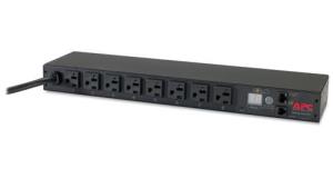 Rack PDU, Metered, 1U, 20A, 120V, (8) 5-20