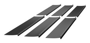 NetShelter Aisle Containment, Cabinet Seal Coextrusion, 1000mm, Set of 6, Black