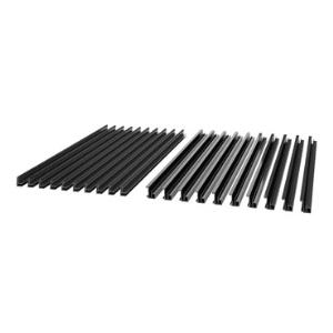 NetShelter Aisle Containment, Panel Mounting Rail A&B, Set of 10, Black