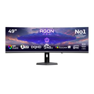 Curved Monitor - AGP497UCZD - 49in -5120x1440 (Dual-QHD 5k) - 0.03ms