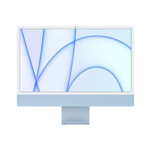 iMac - 24in - M1 8-cpu/7-gpu - 8GB Ram - 256GB SSD - 4.5k Retina Display - Magic Keyboard - Blue - Qwerty Uk