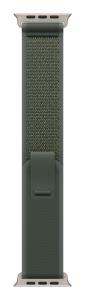 49mm Green Trail Loop - M/l - Natural Titanium Finish