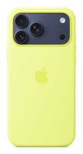 iPhone 17 Pro Max - Silicone Case With Magsafe - Neon Yellow