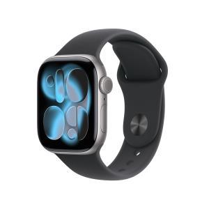 Watch Series 11 Gps 42mm Space Grey Aluminium Case With Black Sport Band - S/m