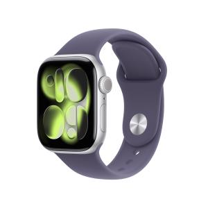 Watch Series 11 Gps 42mm Silver Aluminium Case With Purple Fog Sport Band - S/m