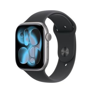 Watch Series 11 Gps 46mm Space Grey Aluminium Case With Black Sport Band - S/m