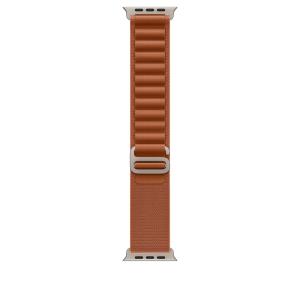49mm Terra Cotta Alpine loop - medium - Natural Titanium Finish