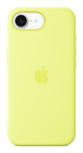iPhone 16e - Silicon Case - Neon Yellow