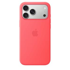 iPhone 17 Pro Max - Silicone Case With Magsafe - Bright Guava