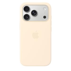 iPhone 17 - Pro Silicone Case With Magsafe - Vanilla
