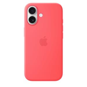 iPhone 17 - Silicone Case With Magsafe - Bright Guava
