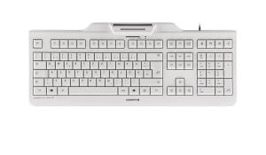 CHERRY KC 1000 SC WHITE-GREY USB