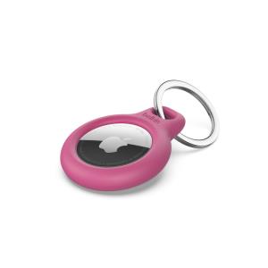 Secure Holder With Keyring - Pink