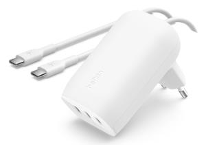 Wall Charger - Boostcharge - USB-c 3-port Charger - With Pps 67w - White