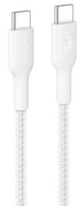 USB-c To USB-c 240w 2.0 Braided Pcr 1m White