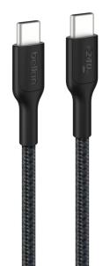 USB-c To USB-c 240w 2.0 Braided Pcr 1m Black