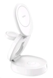 Boostcharge Qi2 15w Z-fold 3in1 Charging Stand White