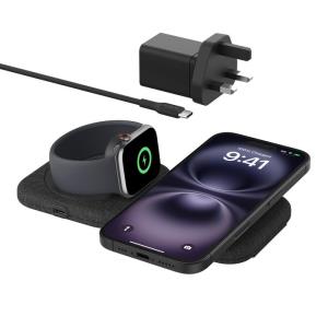 Boostcharge Pro 2in1 Folding Travel Wireless Charging Pad Wit