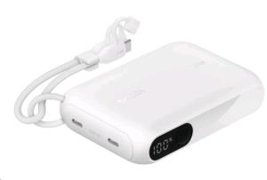 10k Pd20w Power Bank With Display White