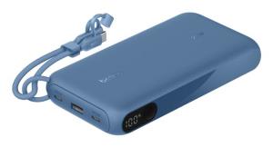 20k Pd20w Power Bank With Display Blue