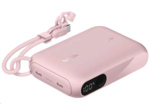 20k Pd20w Power Bank With Display Pink