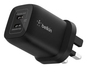 Wall Charger - Gaming - 65w Dual Gan USB-c - Black For Nintendo Switch 2