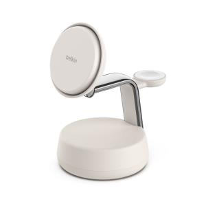 Magnetic Wireless Charger - Ultracharge Pro - 3-in-1 With Qi2 25w - Sand