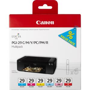 Ink Cartridge - Pgi-29 Multipack Cmy/pc/pm/r Multipack Cyan