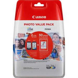 Ink Cartridge - Pg-545xl/cl546xl Photo Value Bl