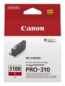 Ink Tank - Pfi-5100r - Standard Capacity - 14.4ml - Red