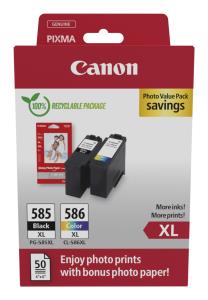 Ink Cartridge - Pg-585xl - High Capacity 10.3ml - 300 Pages - Value Pack