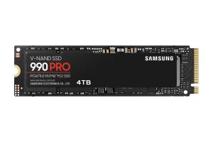 SSD - 990 Pro Series - 4 TB - M.2 - Pci-e 4.0 - Black Without Heatsink