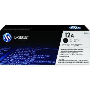 Toner Cartridge - No 12A - 2k Pages - Black