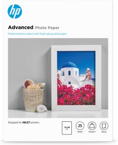 Advanced Glossy Photo Paper 250g/m 13x18cm Borderless 25-sheet