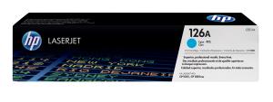Toner Cartridge - No 126A - 1k Pages - Cyan