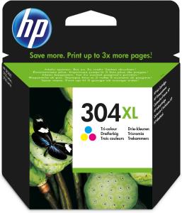 Ink Cartridge - No 304XL - 300 Pages - Tri-Color - Blister