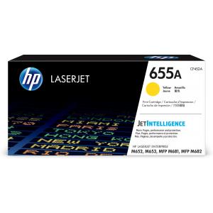 Toner Cartridge - No 655A - 10.5k Pages - Yellow
