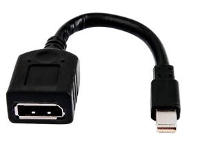 Single miniDP-to-DP Adapter Cable