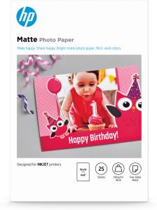 Matte Photo Paper 4x6 25 Sheets
