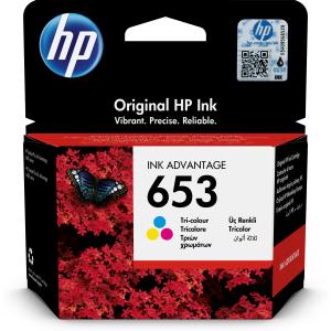 Ink Cartridge - No 653 - 200 Pages - Tri-color