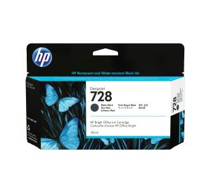 Ink Cartridge - No 728 - 130ml - Matte Black